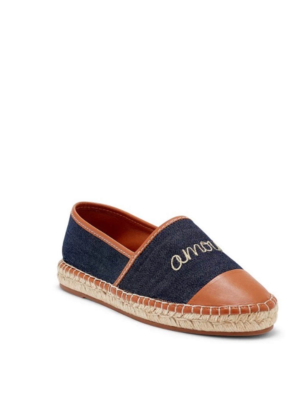 🆕 NWOB. Cinq a Sept Jenna Jean Espadrille Flat sz 39/US 9